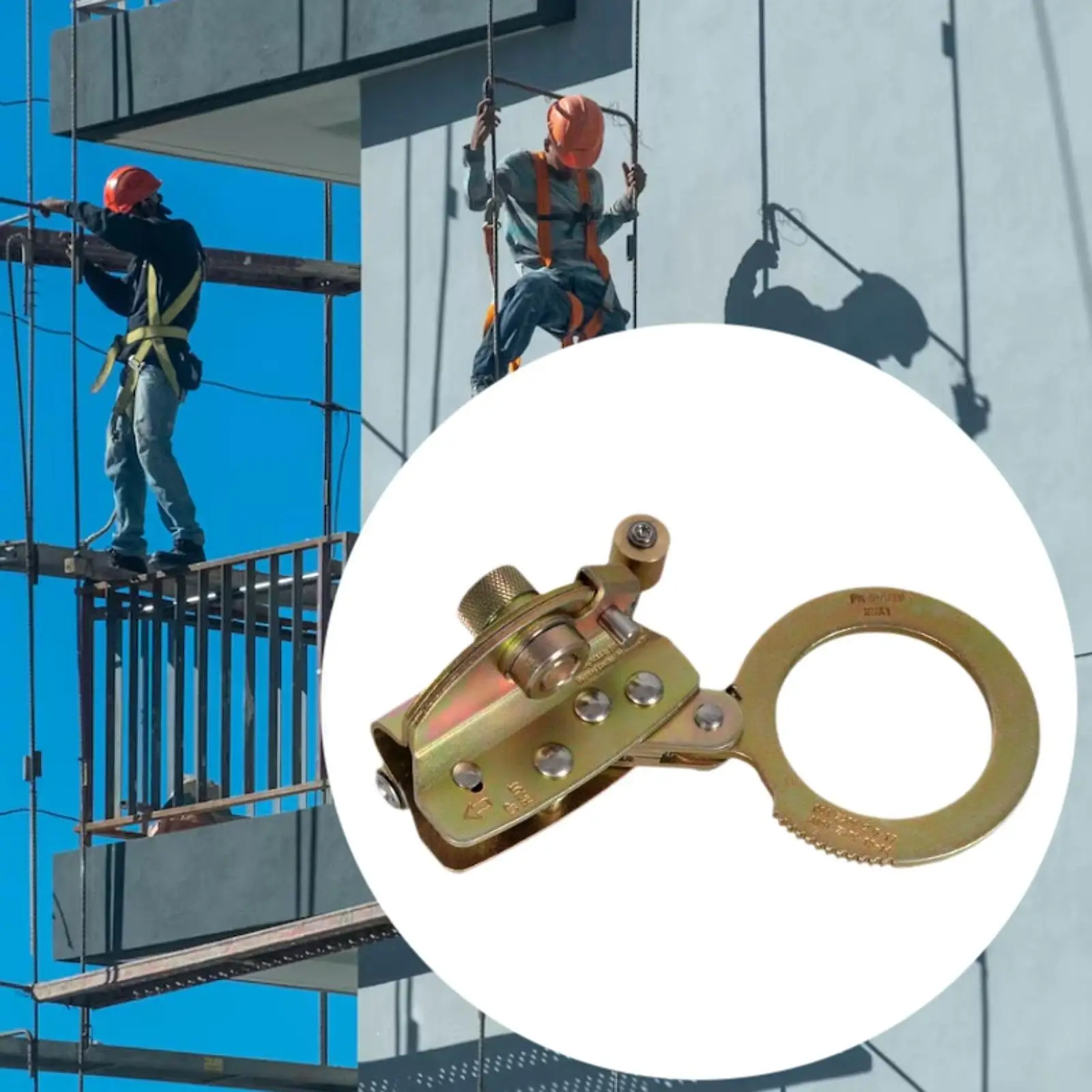 

Rope Grab Ascender Auto Locking Equipment for Construction Outdoor Caving