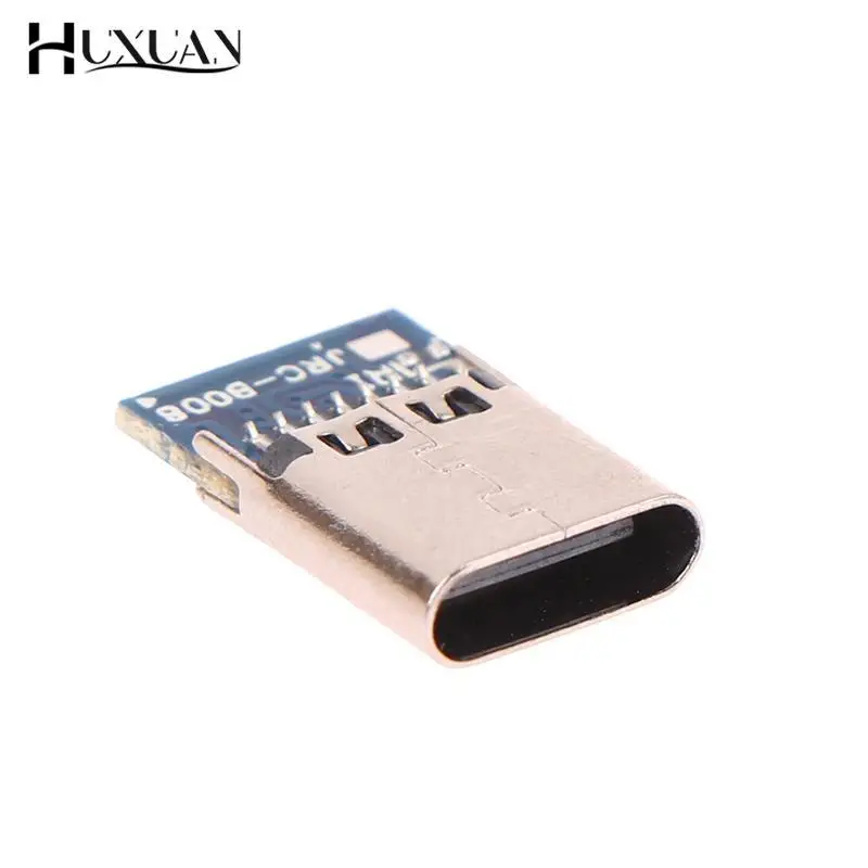 5/10 pz USB3.1 TypeC connettori maschio/femmina Jack coda USB spina maschio terminali elettrici saldatura cavo dati fai da te supporto scheda PCB