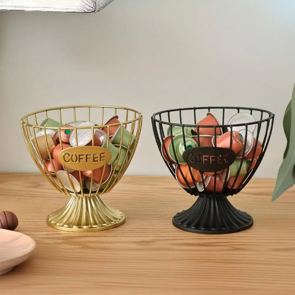 Large Capacity Coffee Pod Holder Coffee Pod Storage Cup Coffee Capsule Holder Home Decoration Irregular Shape