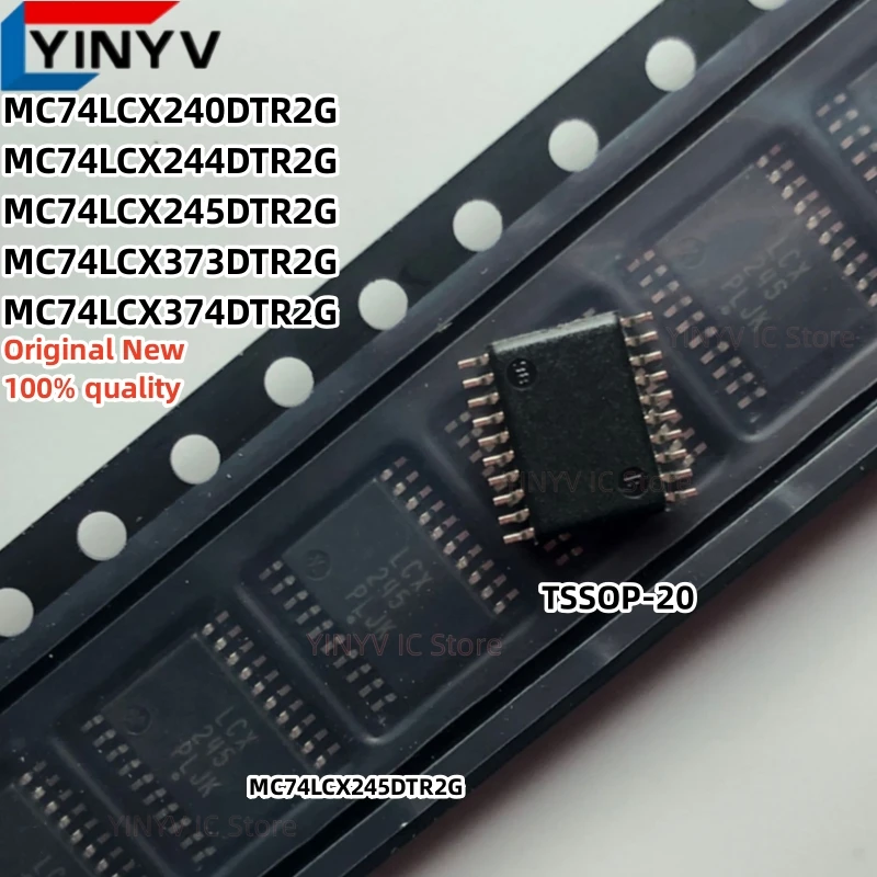  10Pcs MC74LCX240DTR2G LCX240 MC74LCX244DTR2G LCX244 MC74LCX245DTR2G LCX245 MC74LCX373DTR2G LCX373 MC74LCX374DTR2G LCX374 New