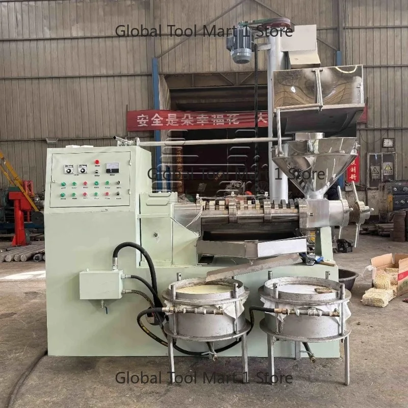 Automatic Sesame/Mustard Seed Oil Press | Cold & Hot Press Extra Virgin Oil China Made