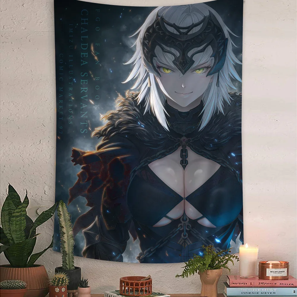 Fate Grand Order Hippie Wall Hanging Tapestries for Living Room Home Dorm Decor Art Home Decor