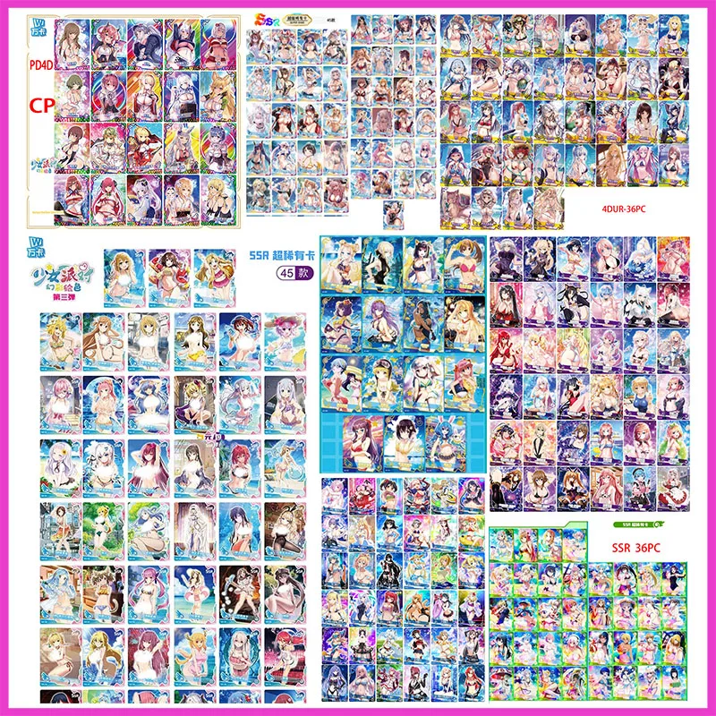 

Аниме Goddess Story Rare CP PR YOUR SSR Коллекционная карта Kokkoro Houshou Marine Rem Violet Lusamine Игрушки для мальчиков Подарок на день рождения