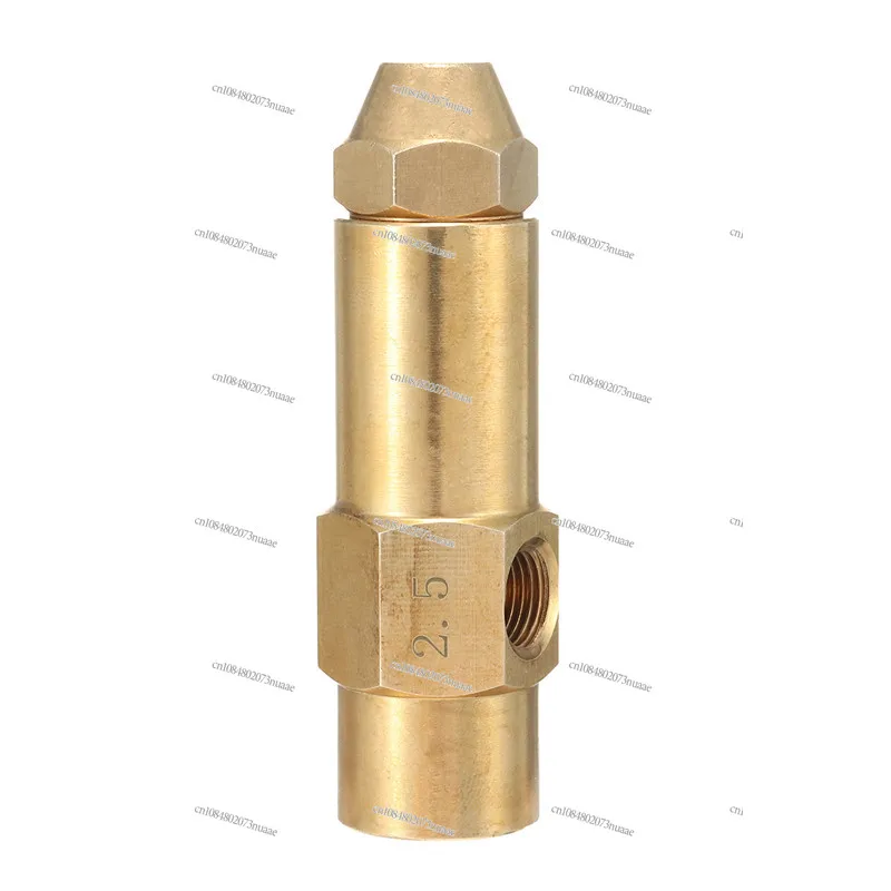 1Pc New Die Sel Heavy Waste Oil Alcohol-based Fuel Burner Spray Nozzle 1/1.3/1.5/2/2.5mm Different Sizes Tool Parts Brass Metal