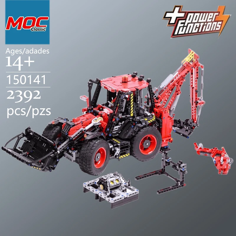 Specially Customized MOC Rough Terrain Crane Technic Model - Trendy Educational Toys Top Choice Gift for Casual Building Games