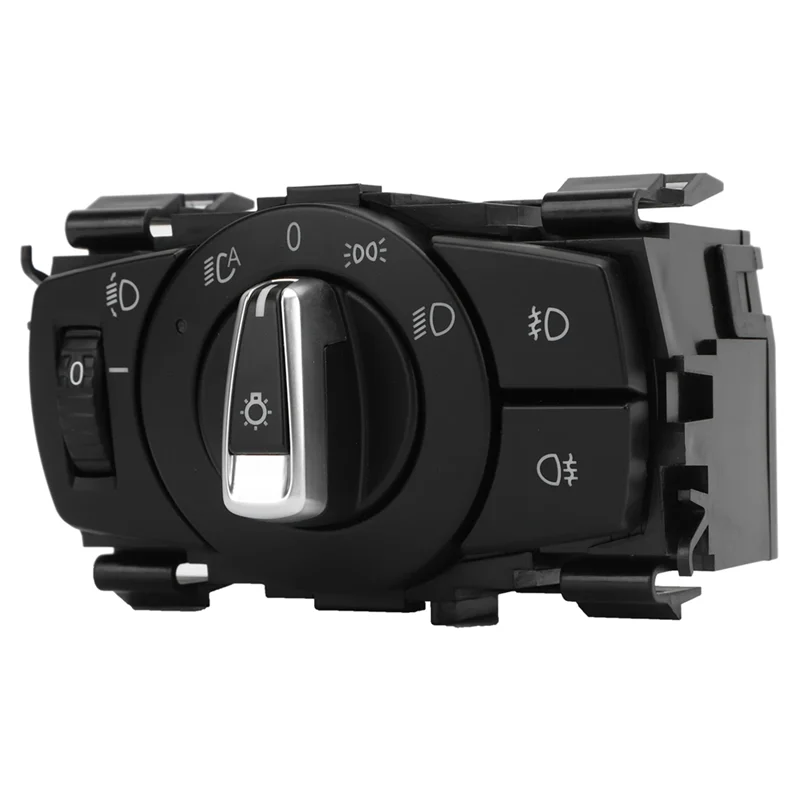 61319169406 Headlight Control Switch for BMW 1 3 Series E82 E88 E90 LCI E91 LCI X1 Angle Adjustment Mode Headlamp Switch