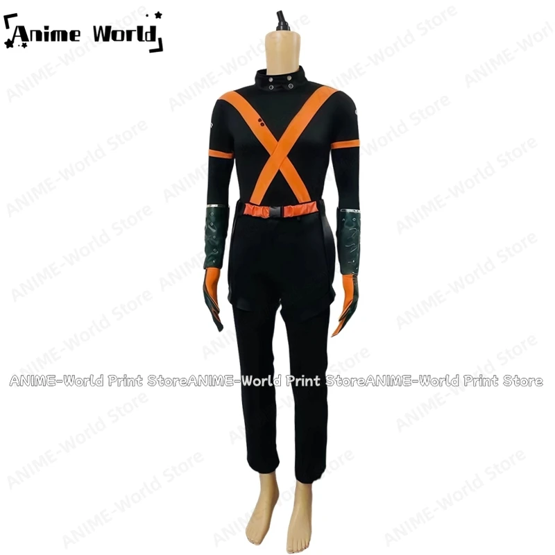 

《Custom Size》 Katsuki Bakugou Cosplay Outfit Full Suit Halloween Carnival Cosplay Costumes Christmas Halloween Any Size