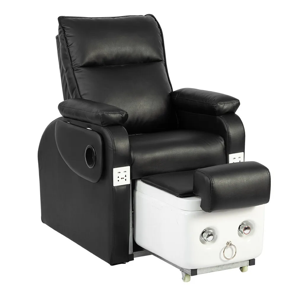 Nail Art Foot Bath Sofa Electric Down Hair Chair Sofa Texture Embroidery Nail Art Eyelash Sofa Foot Therapy Foot Wash