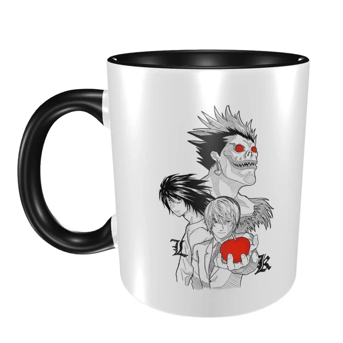 Death Book Death Note Anime Mug Funny Ceramic Coffee Cups Tea Mugs Milk Cup Drinkware Gift for Friends