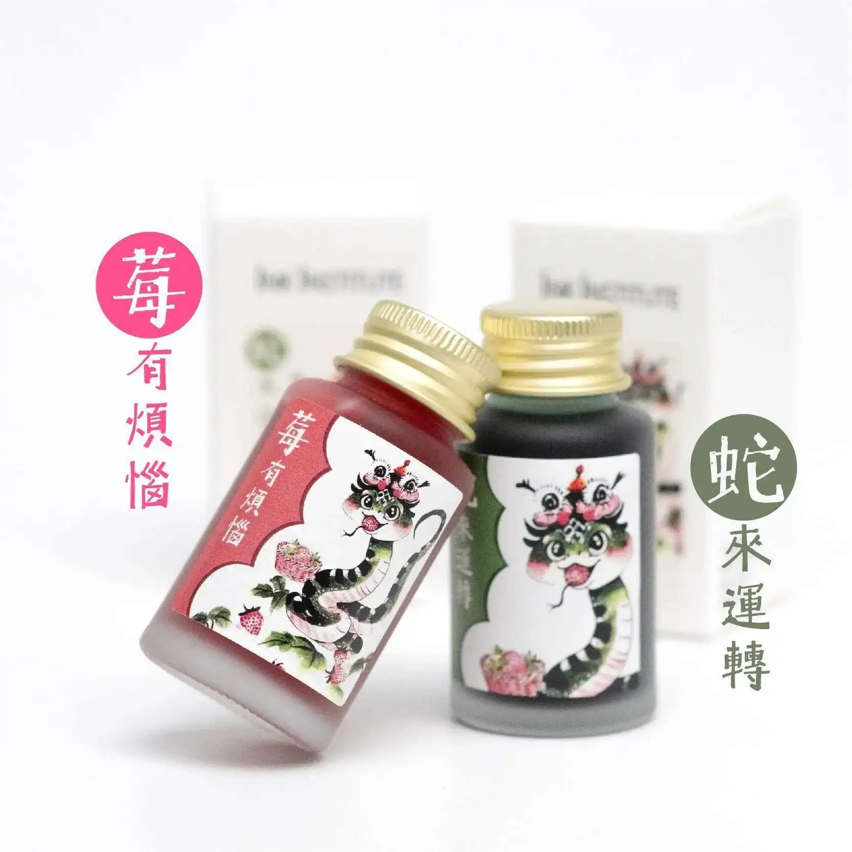 

Ink Pavilion 2025 Year Of The Snake Spring Festival Limited Edition Pen Ink Snake To Run Berry Has Worries