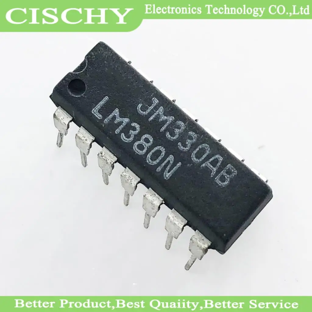 5pcs/lot LM380N LM380 380N DIP DIP-14 In Stock