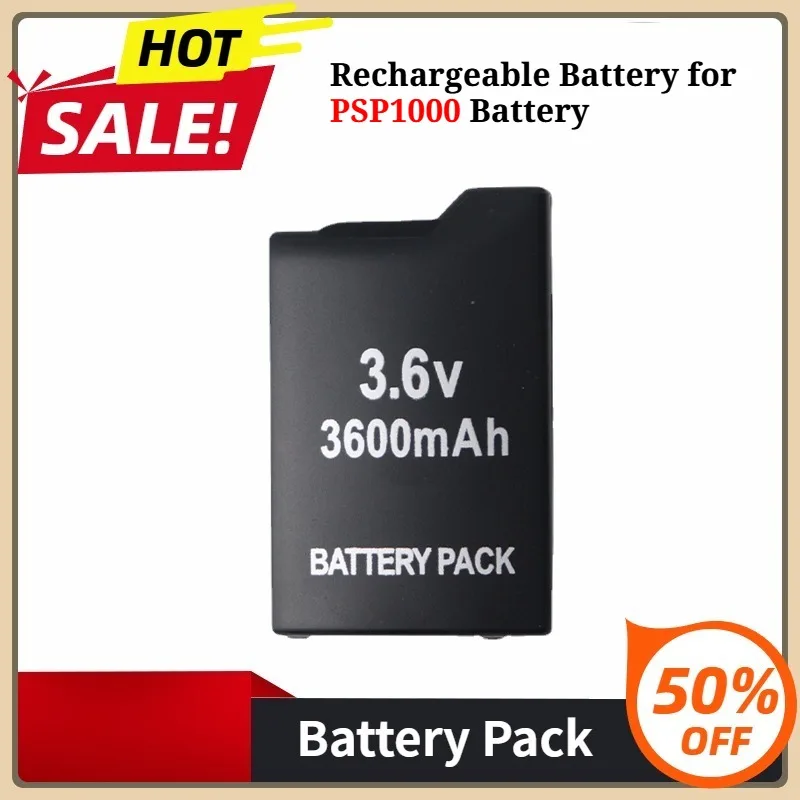 

Rechargeable Battery for PSP1000 Battery High Quality 3600mah 3.6V Lithium Ion Replacement for Sony PSP 1000 PSP-110