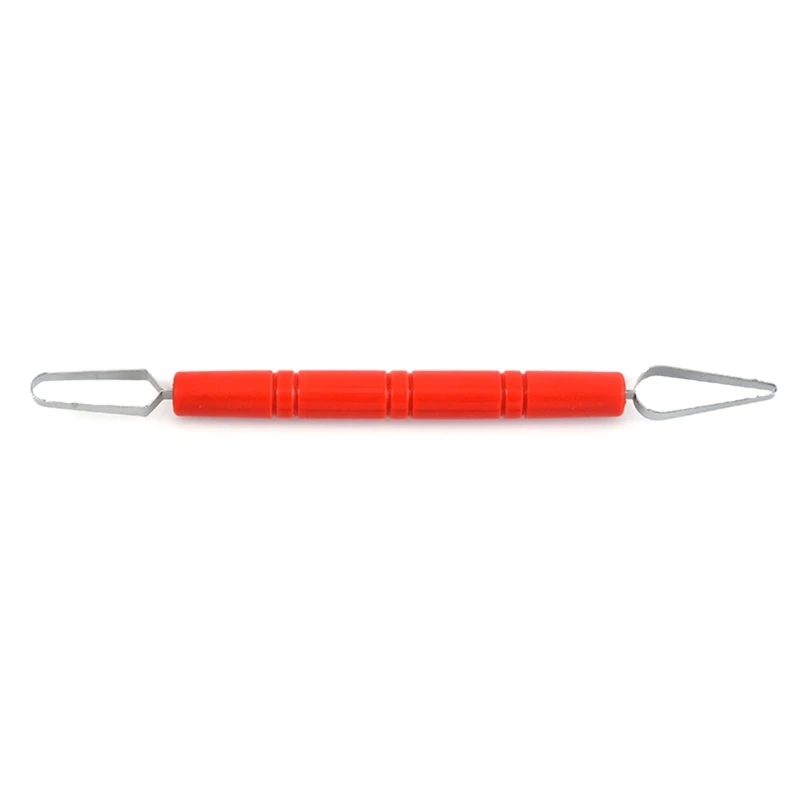 ipiip 5 Pezzi Raschietto in Acciaio Inossidabile Strumento per Scolpire l'Argilla Intagliare Strumenti per Ceramica in Ceramica