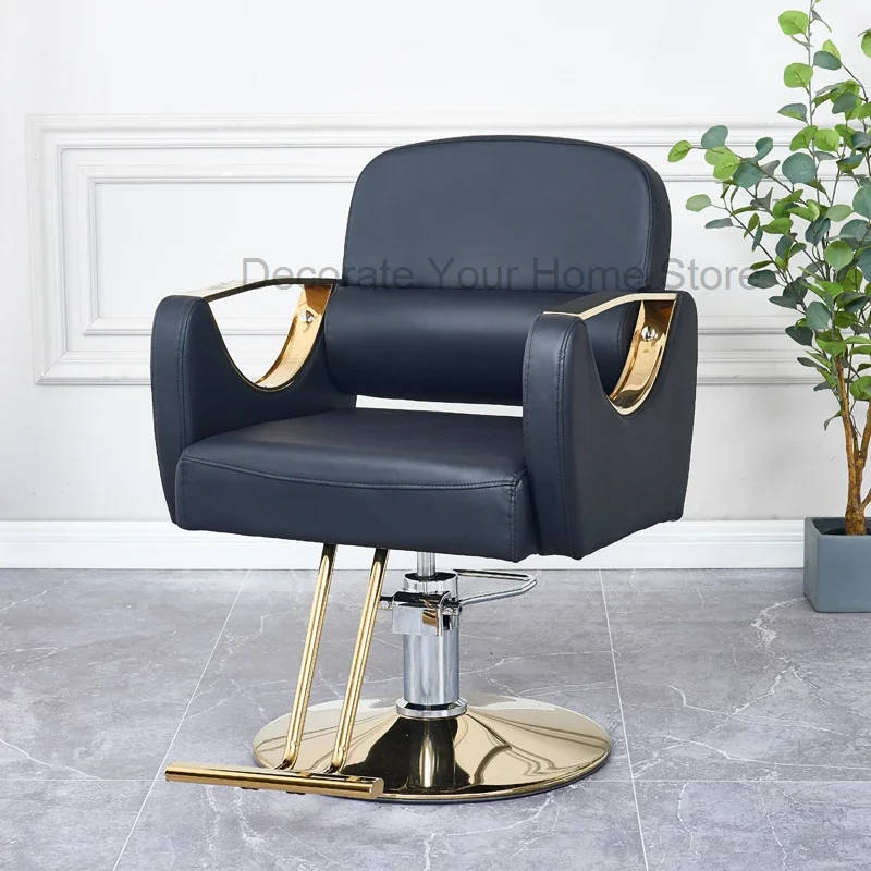 Hair Salon Stool Chairs Barbershop Swivel Styling Chair Shampoo Pedicure Barber Accesories Men Cadeira Ergonomica Furniture