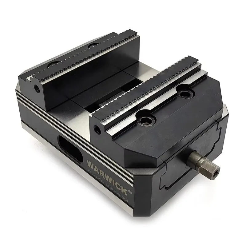 KSS125-180 4th 5th Axis Centric Vise Workholding Fixtures Compact Versatile Self Centering Vise لتصنيع UMC