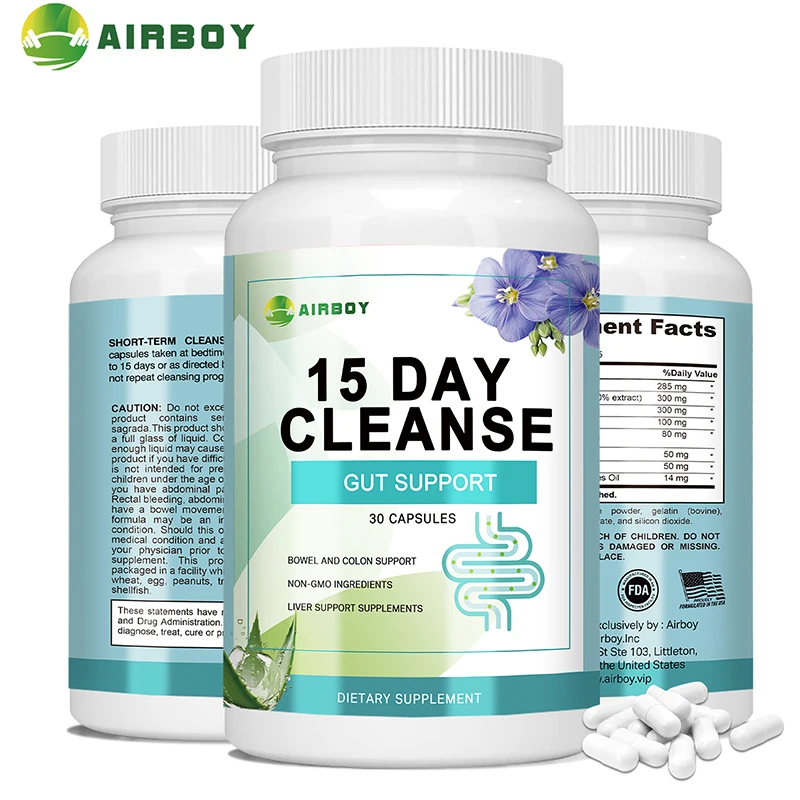 

15 Day Cleanse and Detox - Supports Gut Health, Improves Digestion, Metabolism and Promotes Weight Management