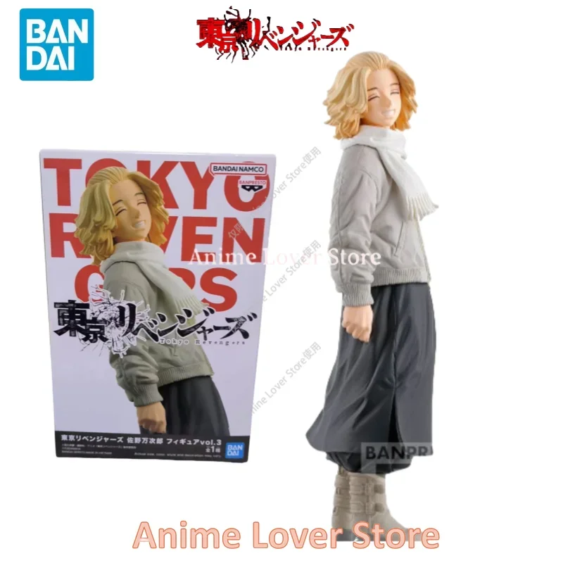 In Stock Original Banpresto Tokyo Revengers Manjiro Sano Baji Keisuke Draken Anime Figures Toys Collectible Model Ornaments