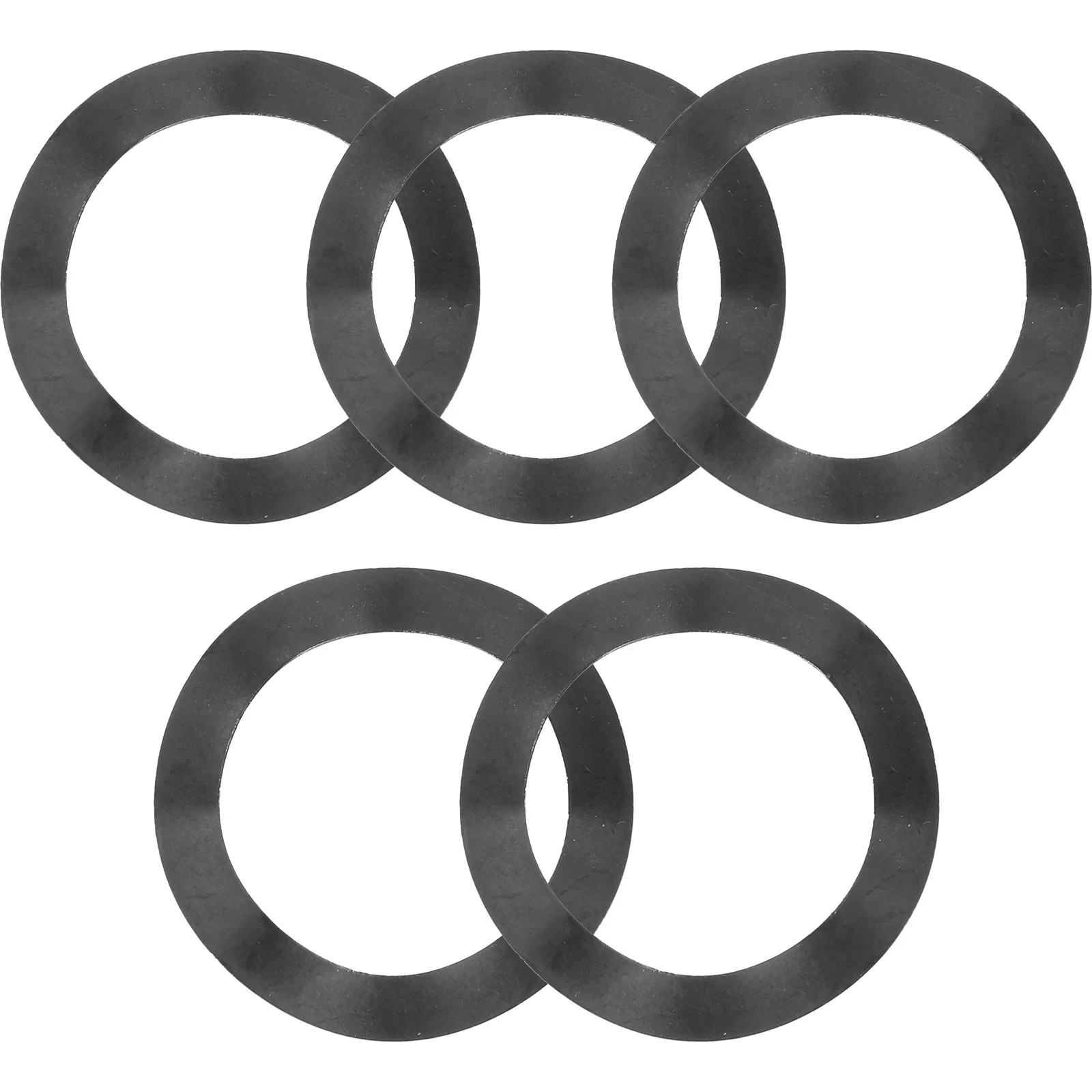 5Pcs Metal Washer for Bike Crankset Axle Durable Stainless Steel Easy to Install Bicycle Supplies Bike Accessories