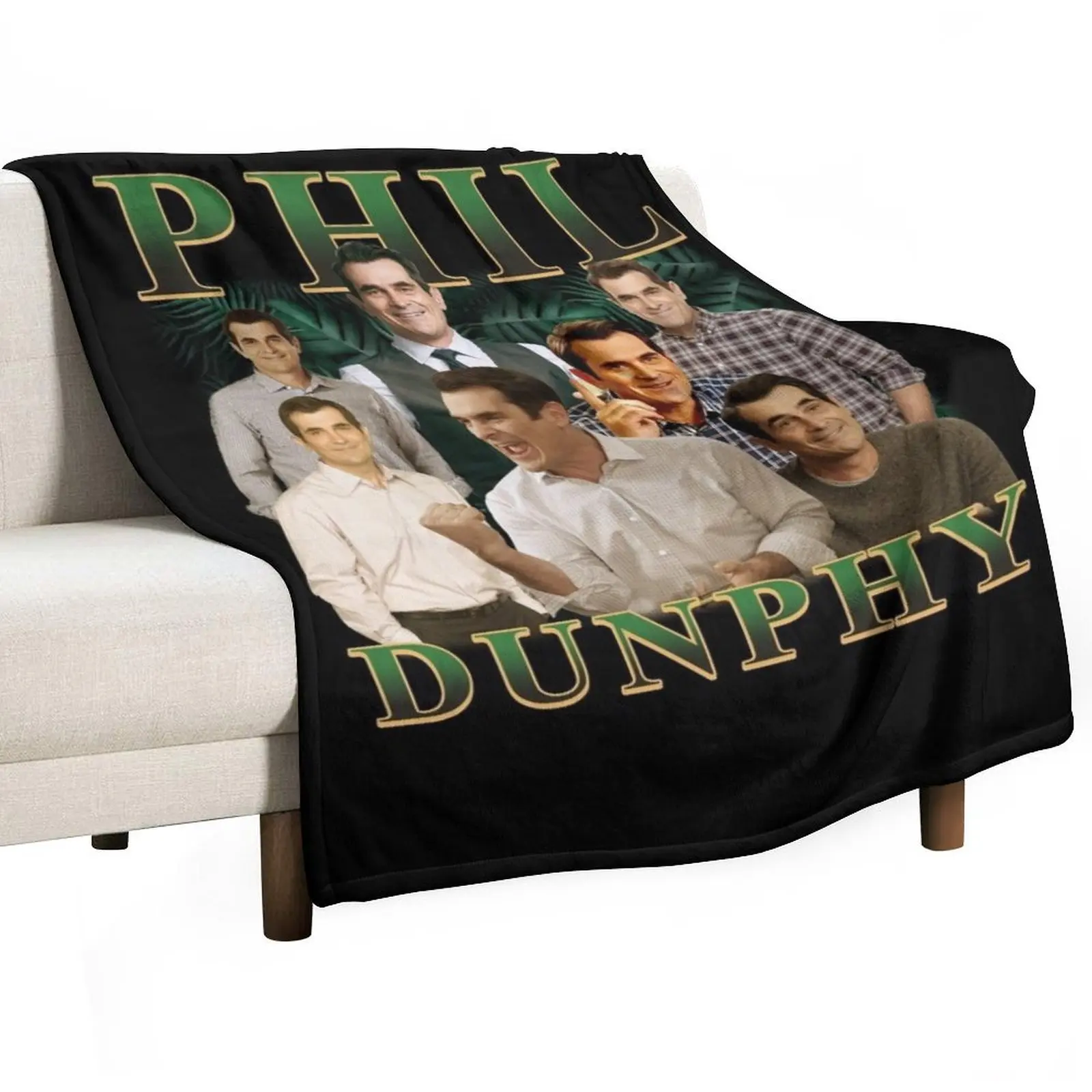 

Vintage Phil Dunphy Comfort Colors Throw Blanket Warm Throw Blanket Gift for Anniversary