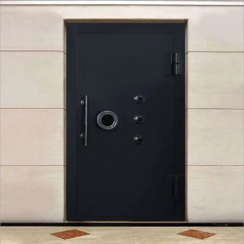 Custom Heavy Steel Hidden Safe Vault Door - Bank Security for Home