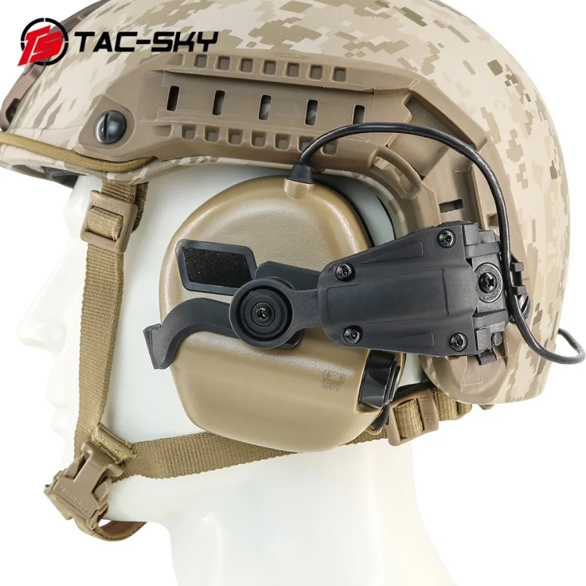 TS TAC-SKY Tactical Headset ARC Helmet Rail Adapter for EARMOR Series M31/M31H Civilian Version Headset