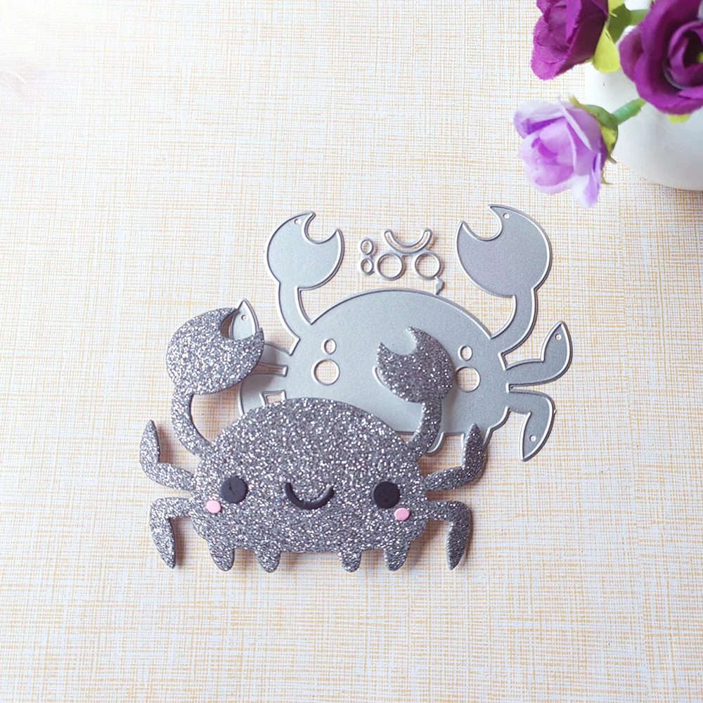 

New Crab cutting dies scrapbook decoration embossed photo album decoration card making DIY crafts