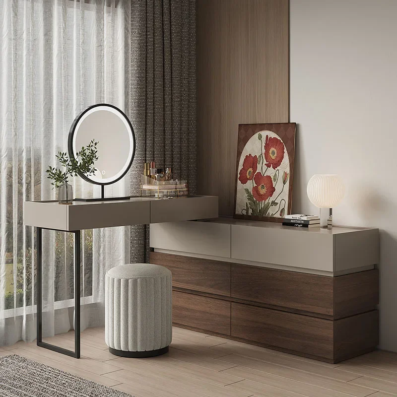 Luxury Vanity Modern Dressers Hotel Nordic Jewelry Cosmetic Organizer Ghtstands Dressers Toilet Comoda Pra Quarto Furniture HDH