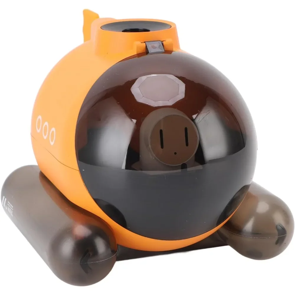 

Desktop Humidifier, 250ml Essential Oil Diffuser Submarine Shap Cool Mist Humidifier Lightweight Small USB Personal Humidifiers