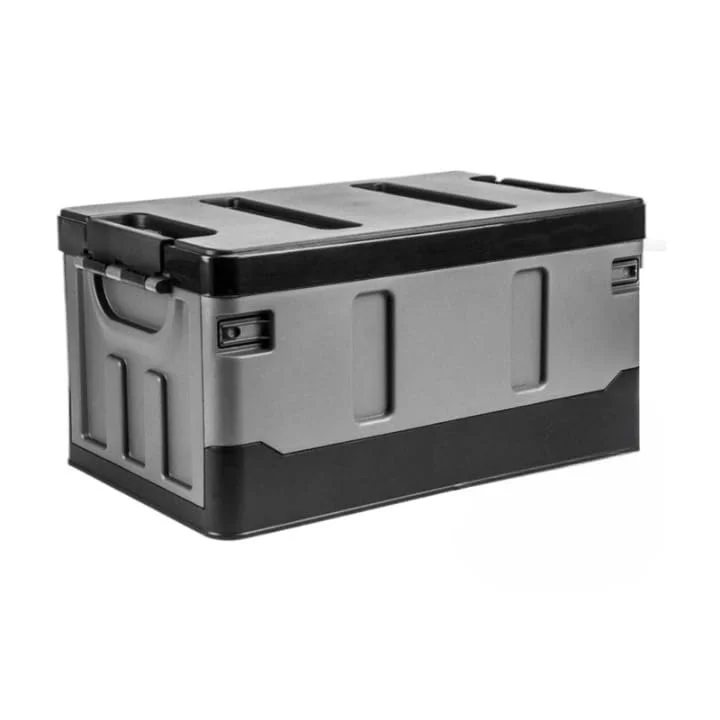！@Car Trunk Storage Box Camping & Outdoor Multi-Purpose Foldable PP Plastic Double Tier Portable Container
