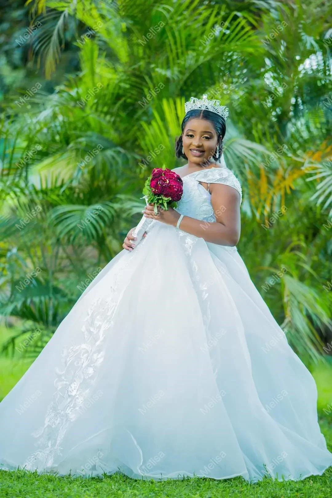 تخصيص الكلاسيكية الحبيب قبالة الكتف Ballgown فساتين الزفاف قطار المحكمة رداء دي خطاباتخطابهزوجات الدانتيل حديقة أثواب الزفاف