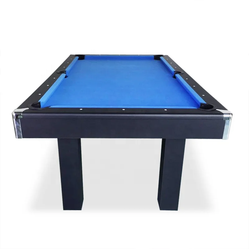 European 7ft Indoor Snooker Billiard Table With Complete Accessories Set Hot Sale Rubber Cushion Rail Material