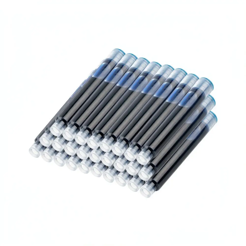 Professional Fountain Pen Ink Cartridges 3 4mm Universal Connector Smooth Flowing Refill For Student Calligraphy Art