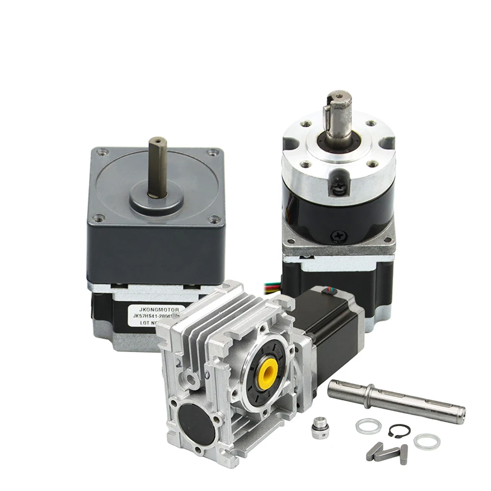 1.26N.m Nema 23 34 Stepper Motor with Planetary Worm or Eccentric Gearbox Reducer Ratio 15:1 for Cnc Machine