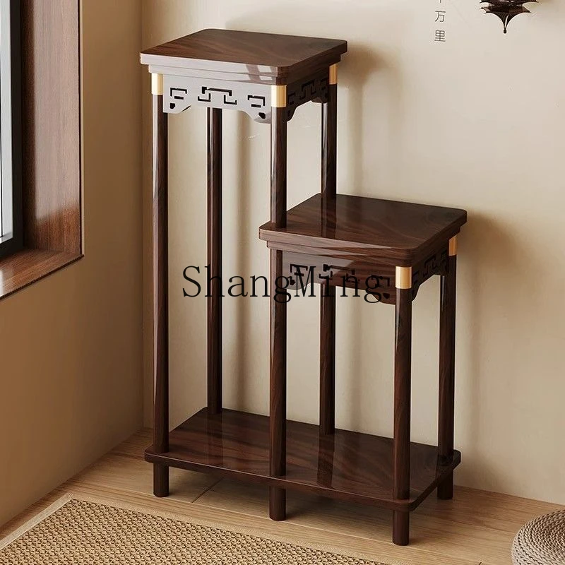 

ZYY living room floor-to-ceiling rack balcony flower table new stone rack indoor multi-layer flower pot rack