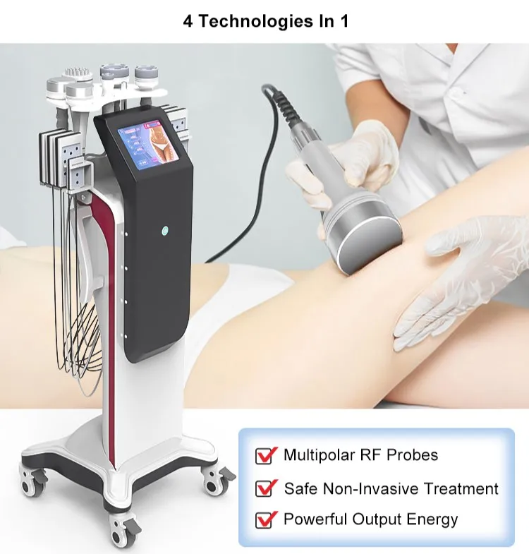 Máquina de cavitación 5D, almohadillas Lipolaser 7 en 1, máquina de adelgazamiento corporal, cavitación para pérdida de peso, máquina de adelgazamiento, máquina reductora de grasa
