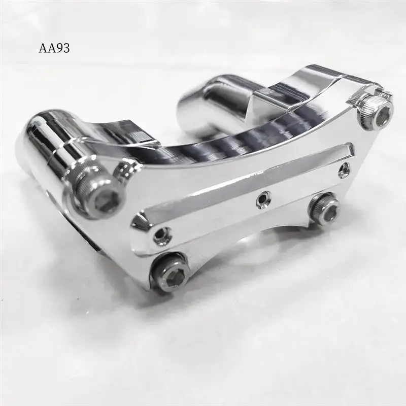 

AA-3-1/2 Inch Pullback Handlebar Risers & Top Clamp Kit For Dyna Softail Fat Boy