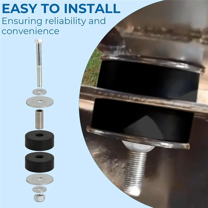 لفورد F-سلسلة 1965-1979 2WD لاقط المبرد دعم الإطار الترباس وسادة عدة C4TZ-8125-S ل F100 F150 F250