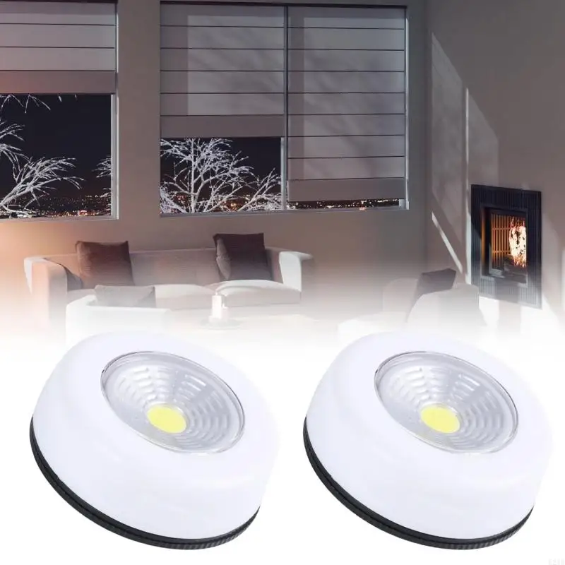 E21B LED Wireless Battery Operated Touch Lights Adhesive Under Cabinet Lamp