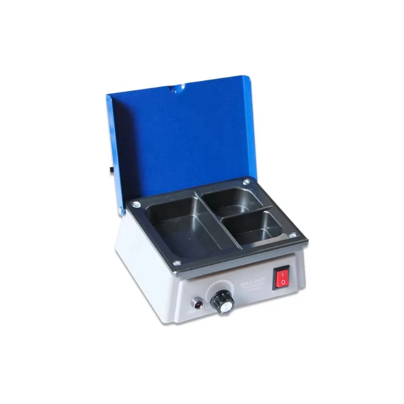 High Quality Dental Wax Heater 3-slot Wax Heating Pot Melter Dental Lab Paraffin Melting Machine Electric Carton Packing CE