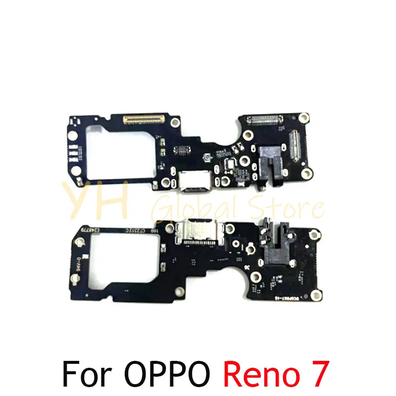 For OPPO Reno 2 2Z Z 3 4 5 6 7 Pro 4G 5G USB Charging Dock Connector Port Board Flex Cable Repair Parts