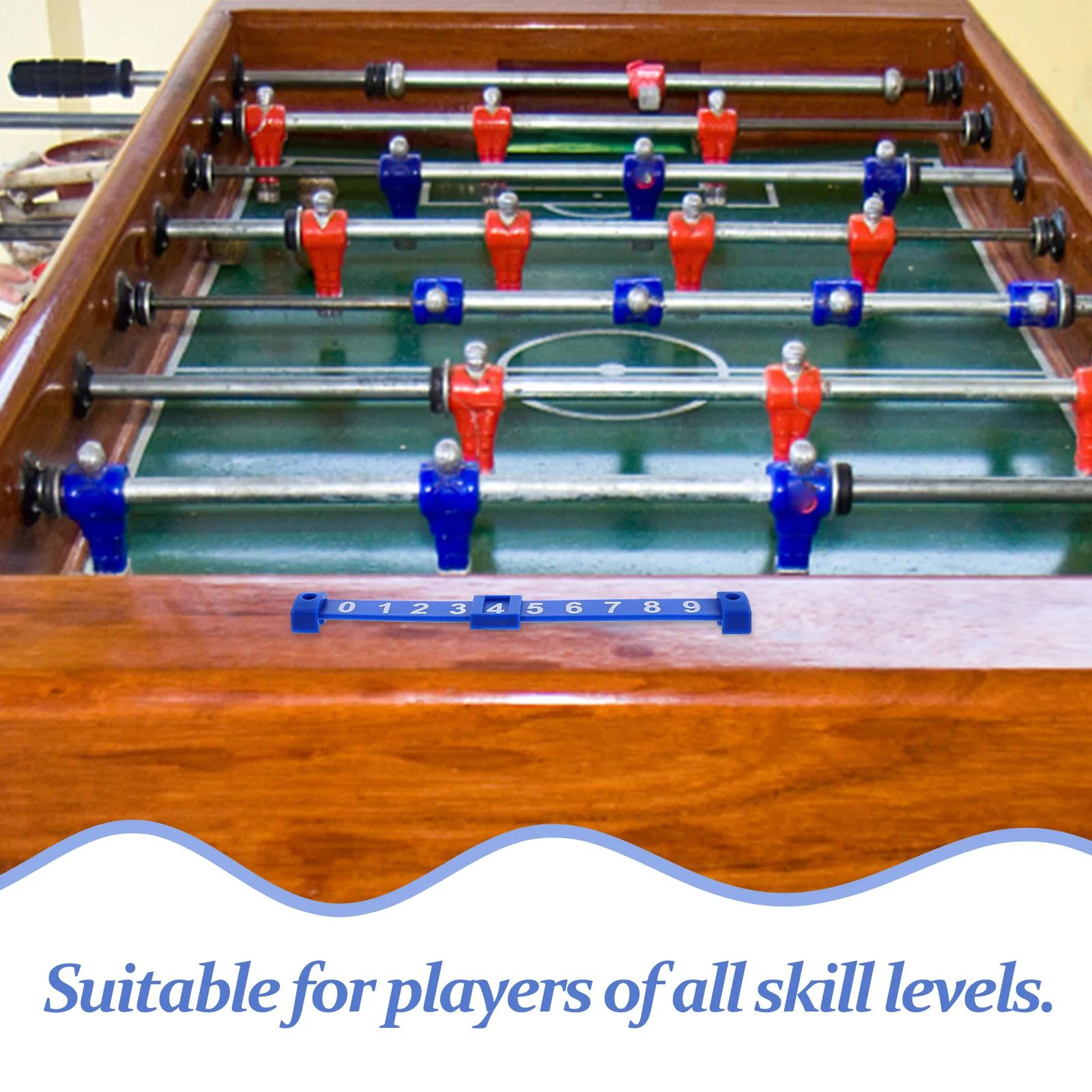 

2pcs Boat-Shaped Tabletop Foosball Score Counter 0-9 Numbers For Table Football Plastic Scorekeepers Multipurpose Scoring Unit