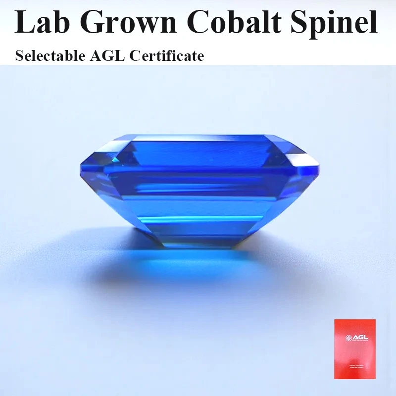 

Выращенные в лаборатории кобальтовой шпинель, изумруды, бусины из драгоценных камней для колец, серег, изготовления ювелирных изделий, сертификат AGL на выбор