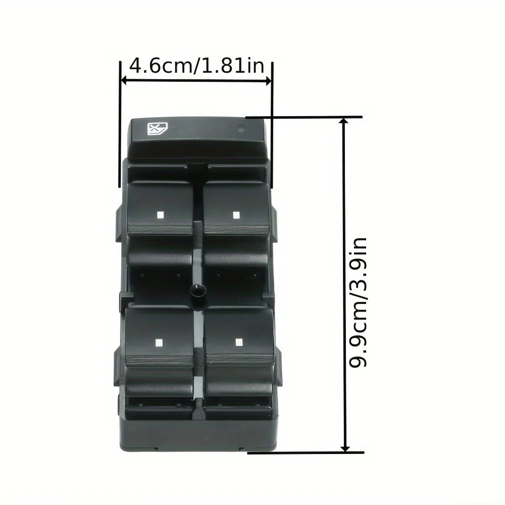 20945129 Window Master Control Switch Left Placement for GMC Sierra, Yukon, Chevy Traverse, HHR, Silverado 1500 2500 3500 HD