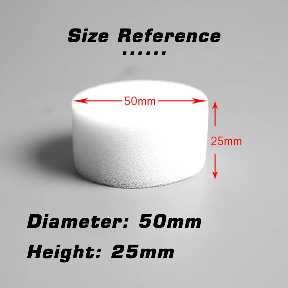 48/24/3Pcs Tattoo Dip Foam Disposable Sponge Caps Absorbent for Needle Cleaning Ink Removal Tip Rinse Dip Cup Tattoo Accessories