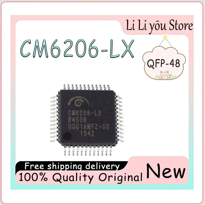 (1-20piece) 100% New CM6206-LX CM6206 LX QFP-48 In Stock IC Chip Chipset