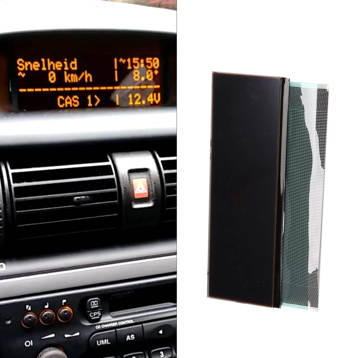 Car Central Navigator Radio LCD Display For Peugeot 206 307 Citroen C5 Xsara Picasso Instrument Screen LCD Pixel Repair Parts ﻿