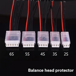 Sparktobby-AB Clipe De Fivela Para Bateria De Lítio, Protetor De Cabeça De Equilíbrio, Plugue De Equilíbrio, Protetor De Conector, 2S, 3S, 4S, 5S, 6S Modelo, 10Pcs