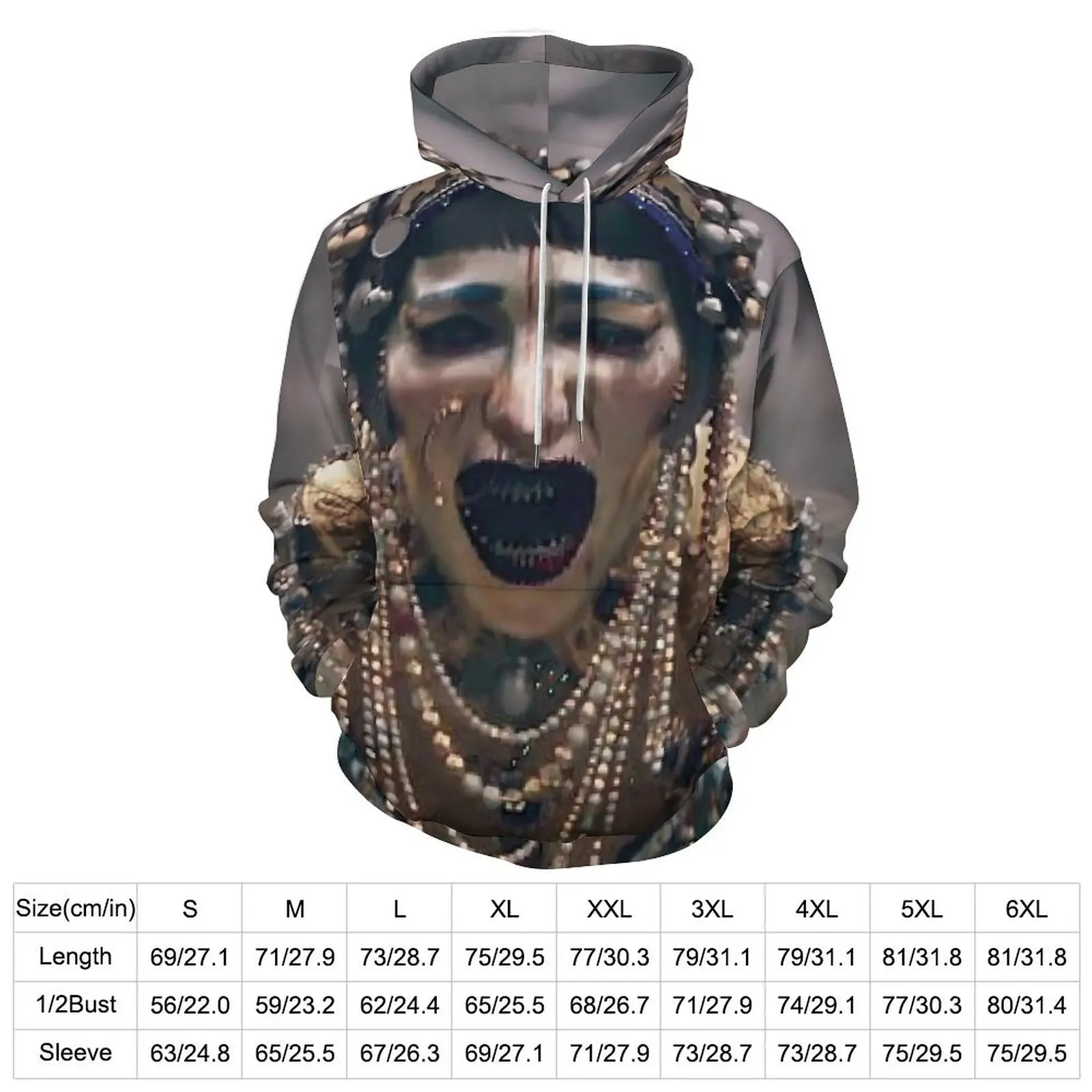 Jibaro Casual Hoodies Love Death Robots Season Street Fashion Pullover Hoodie Men Long Sleeve Y2k Printed Top Plus Size