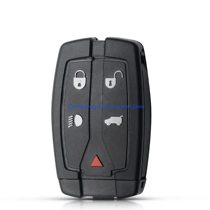 P04D Entry Remote Control Blank Case Shell 5 Buttons for Rover-Freelander 2