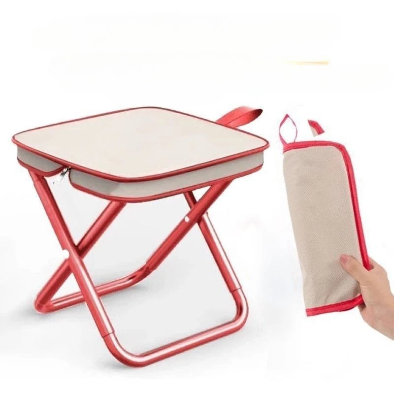 

Ультралегкий складной стул для улицы, портативная маленькая скамейка, рыболовное кресло, для кемпинга, пикника, ожидания в очереди, переносной стул-сумка